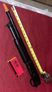 MGC REMINGTON M31-RS2 RIOT SHOTGUN-BARREL + TRIGGER ASSEMBLY+6 NOS SHELLS w/O.B.