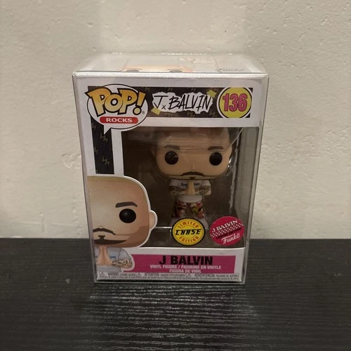 Funko Pop! J Balvin (Limited Edition) Chase #136 in Protector Green Hair Variant