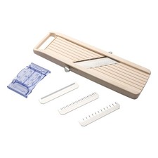 BN 1 Japanese Manual Mandolin Slicer With Three Interchangeable Stainless Steel