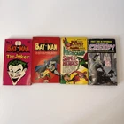 Vintage Batman Joker Creepy High Camp Super Heroes Paperback Book Lot 1966