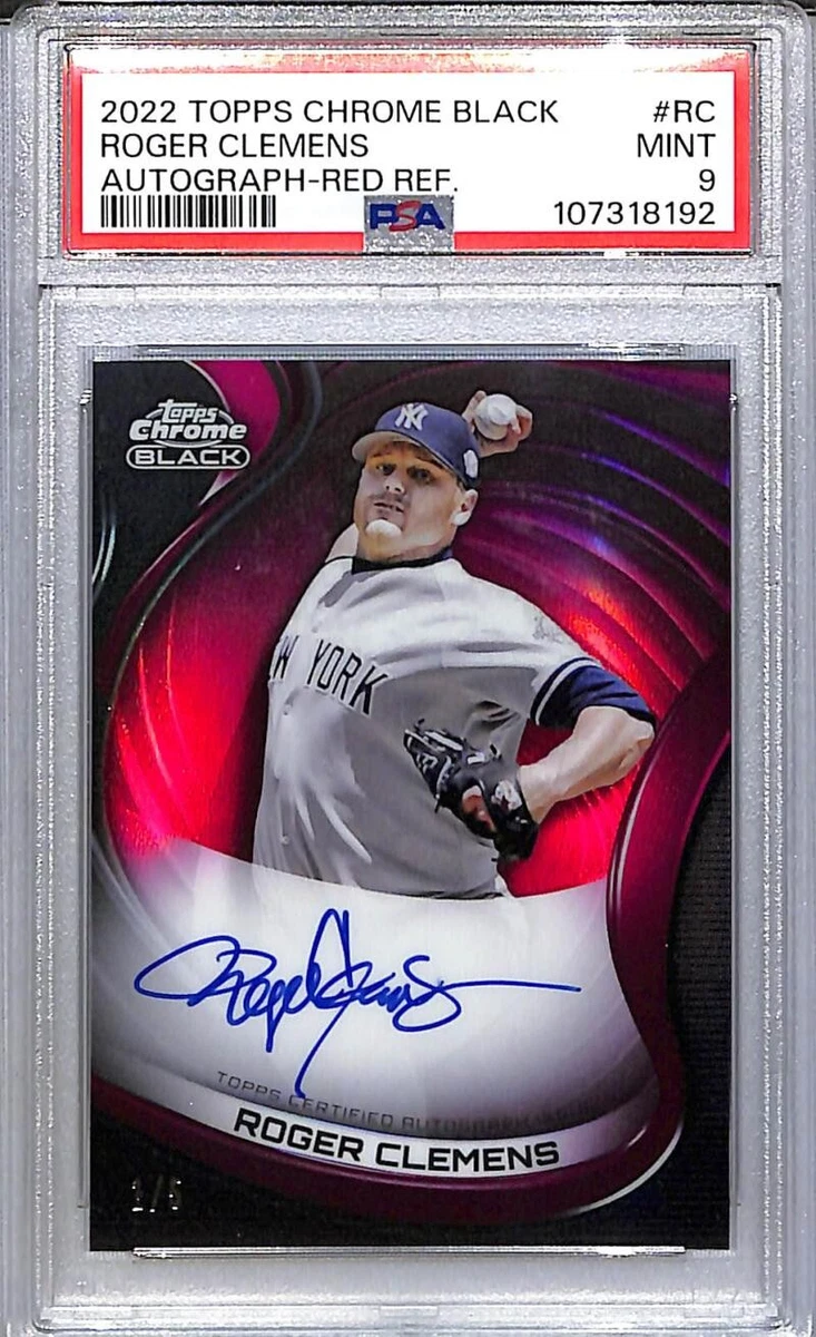 2022 Topps Chrome Black - Roger Clemens #CBA-RC for sale | eBay