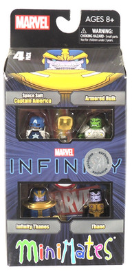 Infinity 4-Pack Minimates Diamond Select Toys ''R'' Us Exclusive 2014 (SEALED)