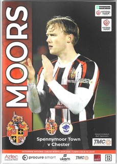 25/26 SPENNYMOOR TOWN V CHESTER (NATIONAL LGE NORTH)