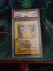 1999 Base Set Pokemon Pikachu Spanish 1st Edition PSA 8