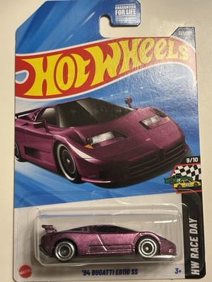 Hot Wheels  94 Bugatti EB110 SS Super Treasure Hunt STH With Protector