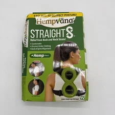 Hempvana Straight8 Fully Adjustable Lightweight Posture Corrector As Seen On TV