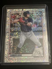 2020 Bowman Draft - Chrome Shea Langeliers #BD-183 Sparkle Refractor (RC)