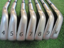 Ping I25 Black Dot Irons 4-pw Ping Cfs Stiff Flex Steel Shafts Very Good Cond.