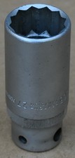 Hazet Germany 4555 27mm Metric 12 Drive 12-point Diesel Injector Socket Hazet Germany 4555 27mm Metric 12 Drive 12-point Diesel Injector Socket