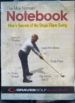 The Moe Norman Notebook (DVD, 2013, 3-Disc Set) Graves Golf Academy New Sealed