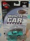 Hot Wheels 100% Muscle Car Review Teal '67 Pontiac GTO W/ RED LINES #1/4 NIP