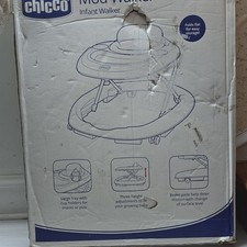 Chicco Mod Walker Infant Baby Walking Aid Grey Walking Aids Walker Gray