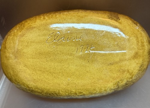 Tarro de galletas de pan y mantequilla Hawaii cerámica pan calentador tazón tarro plato MCM 70s - Imagen 15 de 20