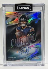 CALEB WILLIAMS🔥BLACK REFRACTOR/10🔥CHROMOGRAPHS🔥HARD AUTO🔥2025 TOPPS CHROME
