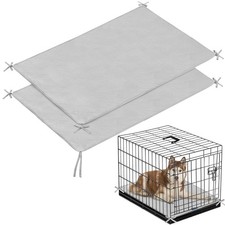Waterproof Washable Non Slip Dog Crate Mat Pee Training Pad 42x28 Inch 2 PCS