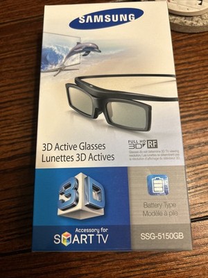 Samsung SSG-5150GB 3D Active Glasses - Black. 9 Available For Sell At 14.95 Each
