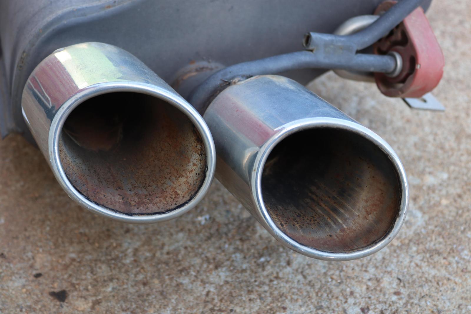 2008-2012 MASERATI GRANTURISMO M139 REAR EXHAUST MUFFLER PIPE TUBE OEM