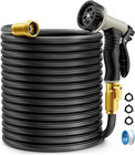 Garden Hose Non-Expandable 50Ft, Outdoor and Garden Flexible Water Hose