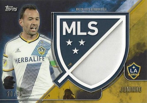2015 Topps Major League Soccer Apex Crest Jumbo Relic Card Variations #'d /40 - Picture 8 of 50