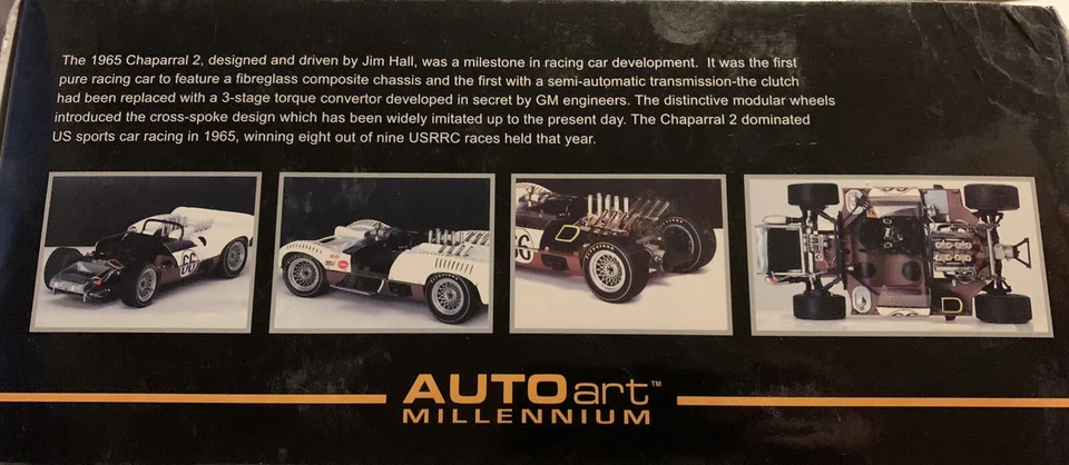Chaparral 2 Sports Racer No.66 1 18 Auto Art NIB - Image 2 of 3