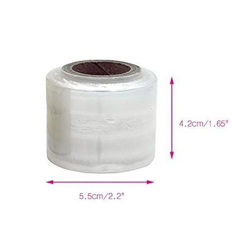 3PCS Eyebrow Tattoo Plastic Wrap Preservative Film,Make Up Wrap Cover