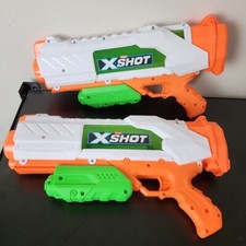 TWO X-Shot Fast-Fill Water Blaster by ZURU, 24oz Squirt Gun