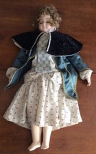 Vtg Porcelain Bisque Doll SFBJ 247 Paris Eyes Open Close, Teeth 23”