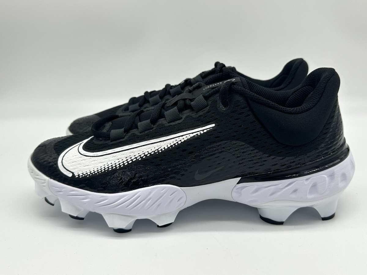 Nike Alpha Huarache Elite 4 Low MCS Men's Size 12 Black Baseball