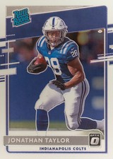2020 Panini Donruss Optic Football Rated Rookies #167: Jonathan Taylor Base