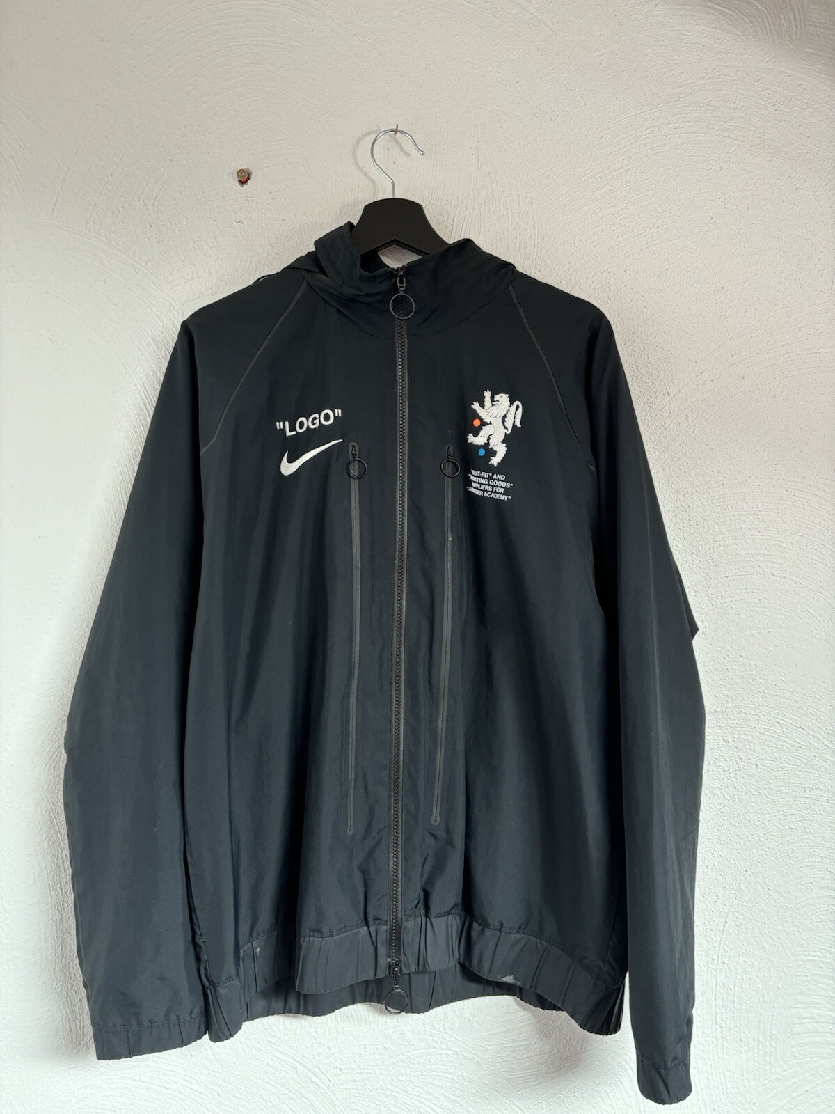 OFF WHITE X NIKE NIKE X OffWhite Mercurial NRG X Track Jacket taglia L