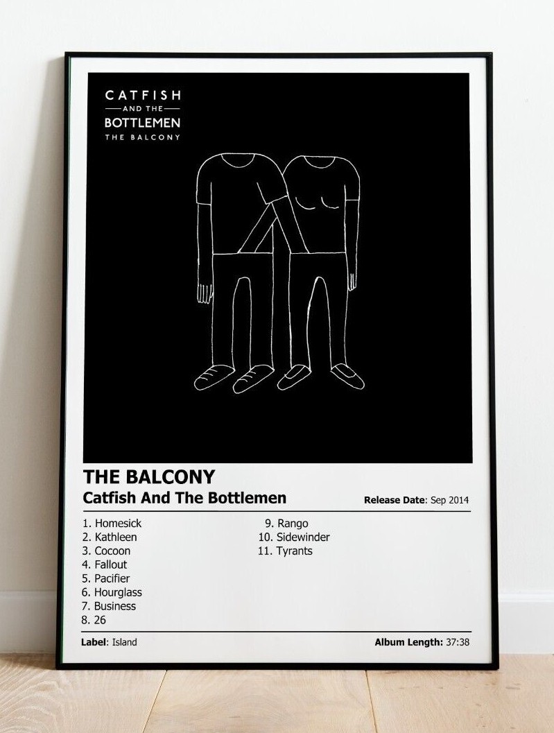 CATFISH AND THE BOTTLEMEN - The Balcony | Music Album Cover Print