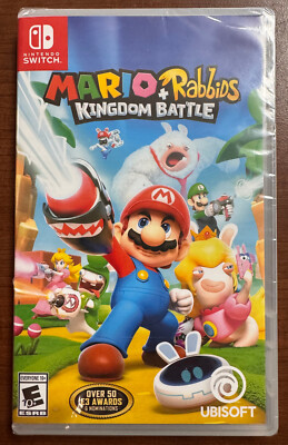Mario + Rabbids Kingdom Battle BRAND NEW FACTORY SEALED (Nintendo Switch, 2017)