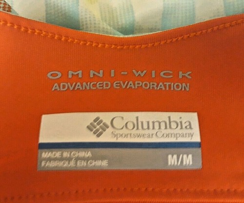 Columbia Womens Workout Tank Top M Omni-Wick Shelf Bra Athletic Yoga Running - Picture 7 of 8
