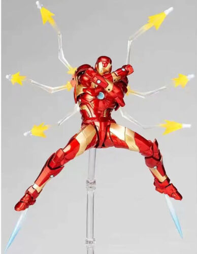 Amazing Yamaguchi Revoltech No.013 Iron Man MK37 Bleeding Edge Armor Action - Bild 5 von 16