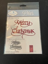 Elizabeth Craft Designs Seasons Greetings Steel Craft Die Christmas