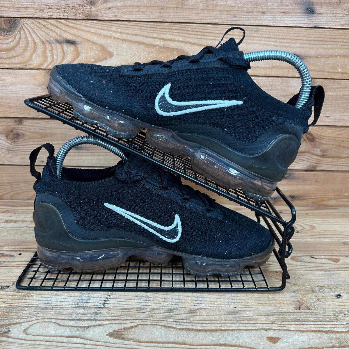 womens black nike trainers vapormax