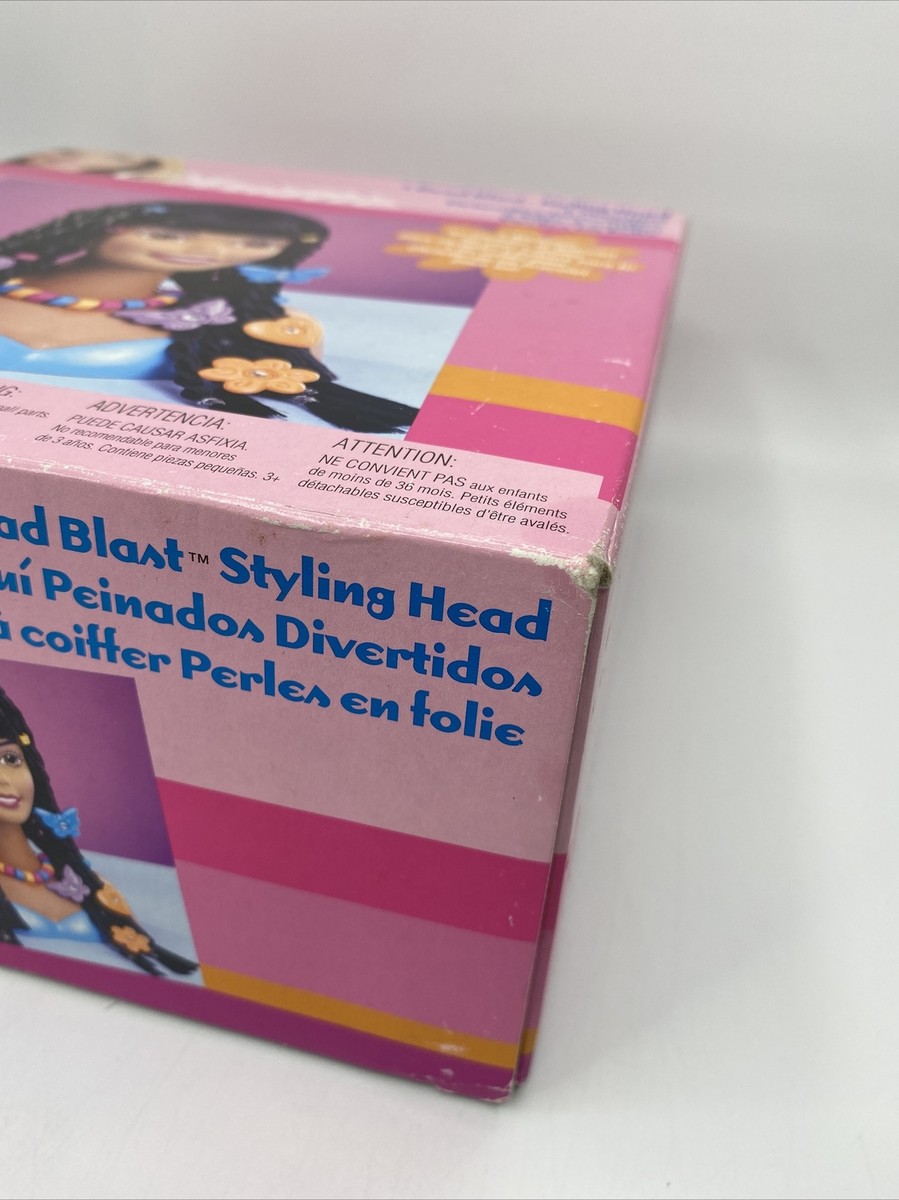 Christie Bead Blast Styling Head Barbie 2002 Vintage Mattel 47873
