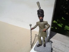 Stadden or similar Grenadier Guard Band leader soldier, unpainted 54mm lead