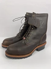 Chippewa Apache Rugged Work Boots 20091 USA Steel Toe 12 D
