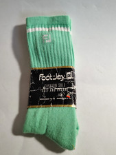 Vintage NEW Foot-Joy Pastel Green Tube Knee High Socks, Golf, Schoolgirl, Rare