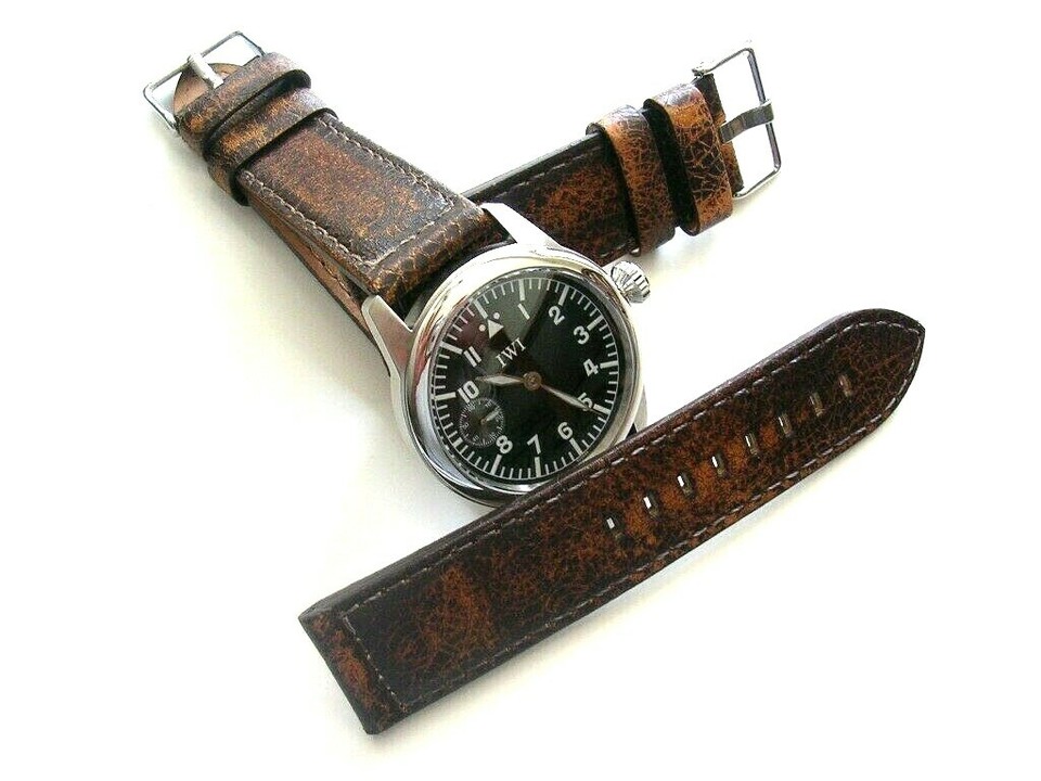 Cinturino orologio in tessuto 18mm 19 mm 20mm 22mm Nero Marrone Blu