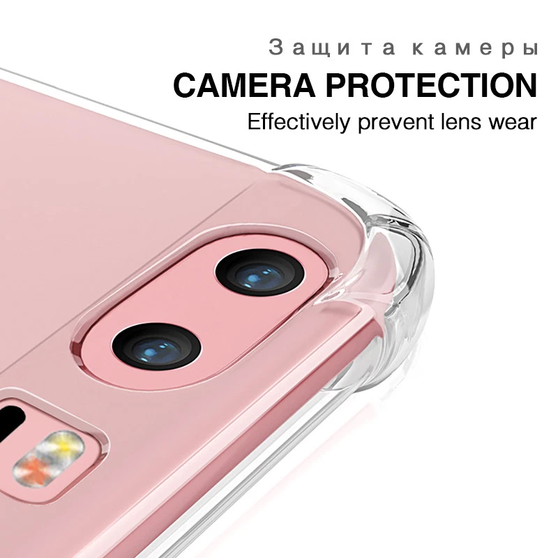 Gorilla Shockproof Crystal Clear Bump Case For Huawei P20 P30 PRO LITE P SMART - Image 4 of 4