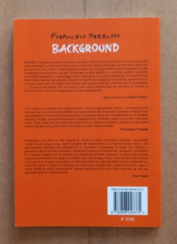LIBRO Poesie BACKGROUND BACK GROUND Francesco Sassetto 2012 Le Voci della Luna. - Picture 2 of 9