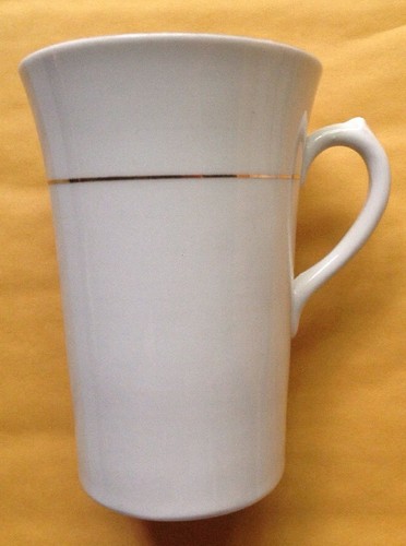 1919 BUFFALO CHINA RESTAURANT WARE FORMAL COFFEE CUP SET of (6) CUPS, VINTAGE - Picture 2 of 6