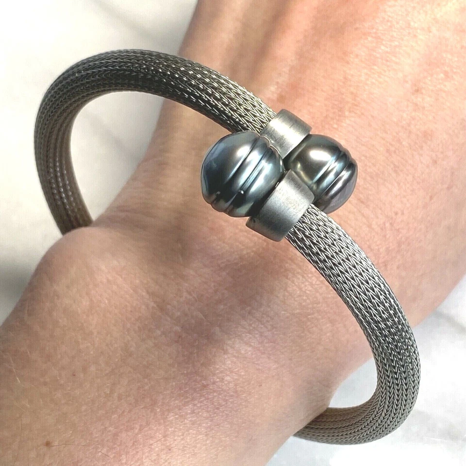 蒂芙尼Iridesse手链巴洛克黑色珍珠庄园精美珠宝二手 — 第 2/4 张图片