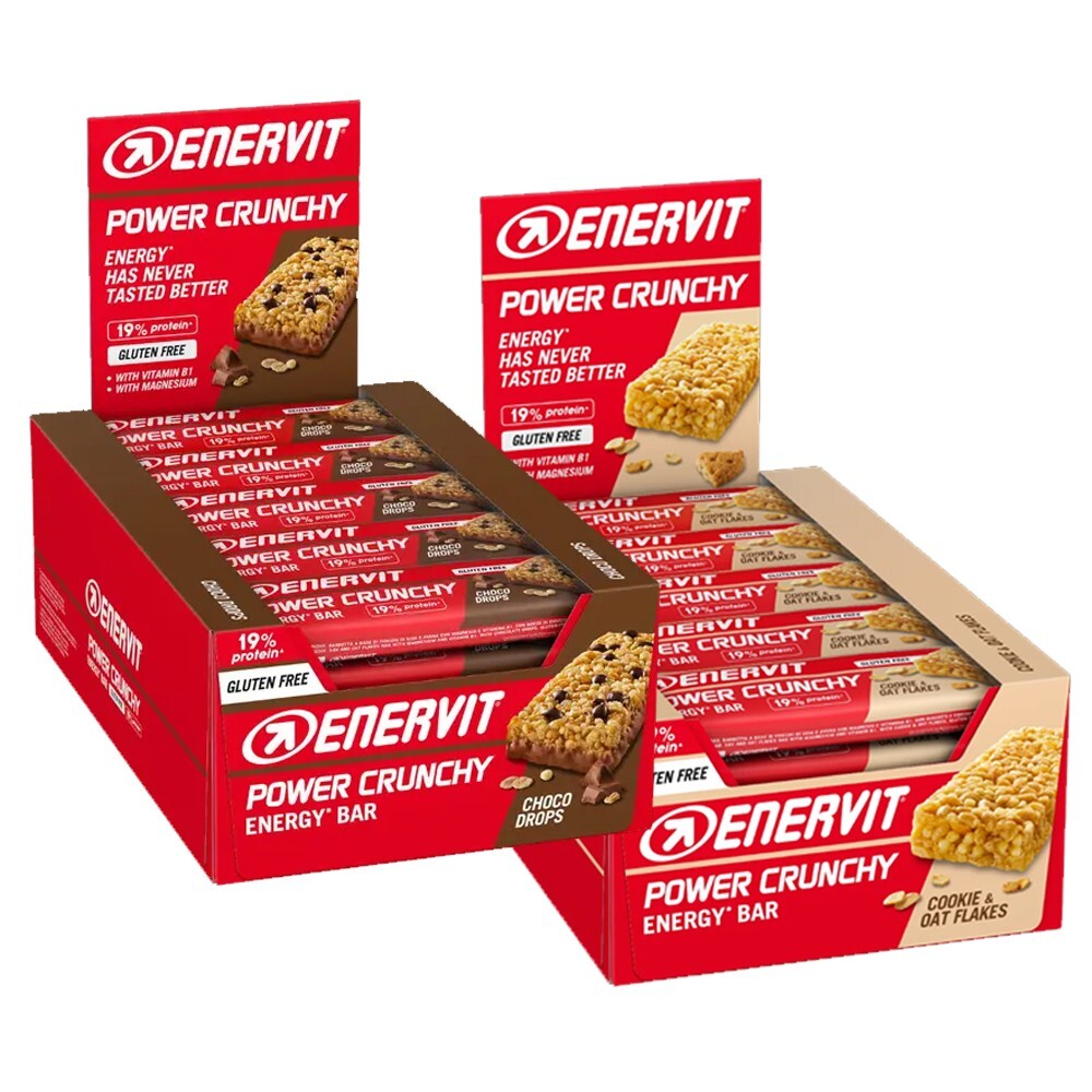 Enervit Sport Power Crunchy Bar 40g Soia Avena - Shop Integratori