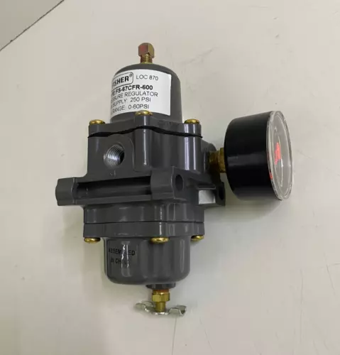 FISHER / PRESSURE REGULATOR / FS-67CFR-600 / LOC 870 / 250 PSI