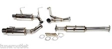 HONDA S2000 AP1 AP2 TWIN FULL STAINLESS STEEL EXHAUST CAT BACK SYSTEM Y2871