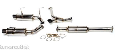HONDA S2000 AP1 AP2 TWIN VOLL EDELSTAHL AUSPUFF AB KAT RÜCKANLAGE Y2871