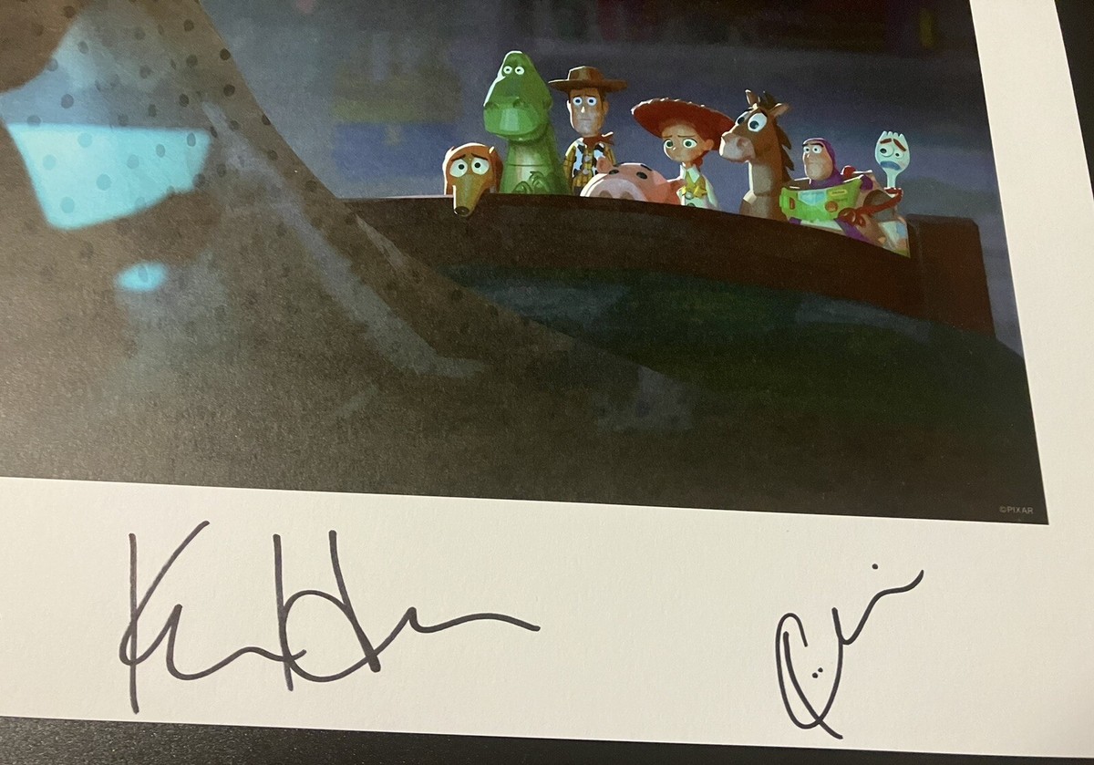 D23 Expo 2024 TOY STORY 5 Signed Fine Art Print Andrew